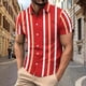 thumbnail image 2 of Camisa Hawaiana para Hombres de Manga Corta con Divertido Estampado Tropical, Camisa de Playa Casual para Uso Al Aire Libre Y Diario, 2 of 8