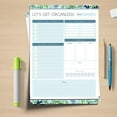 thumbnail image 2 of Daily Planner - 8.5 x 11 Inches of Undated Checklist Organizer Tear-Off Pads, Greenery, 2 of 8