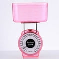 thumbnail image 3 of SagaSave 1/2 Pcs Mini PP Plastic Mechanical Scale Analog Kitchen Scale Capacity 1KG Easy to Use Random Color, 3 of 7
