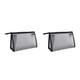thumbnail image 1 of Injueey Bolsa de cosméticos Bolsa de hombre Artículos de tocador a prueba de agua Bolso Organizador Casos Negro L 2Conjunto, 1 of 6