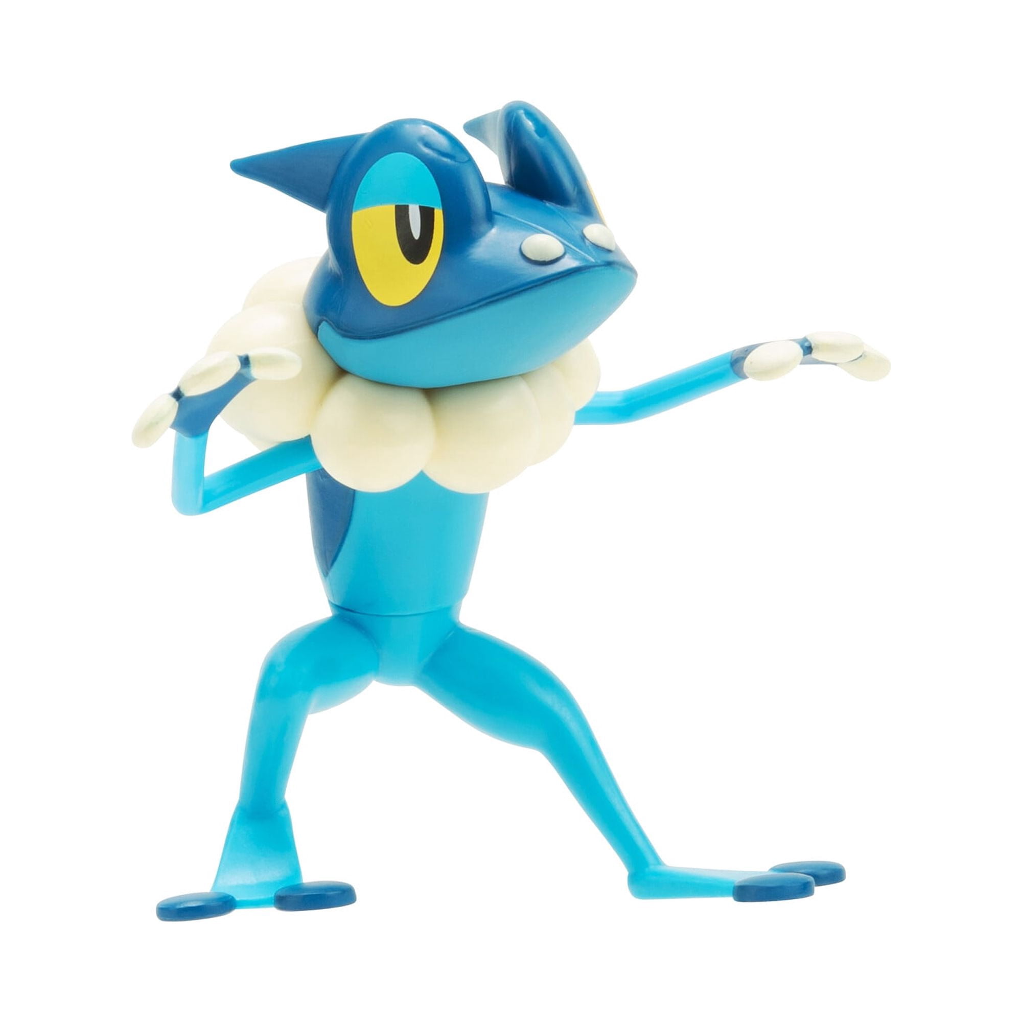 Pokemon Frogadier Battle Figure - 3 inch Articulated Battle Ready Figure with Authentic Details