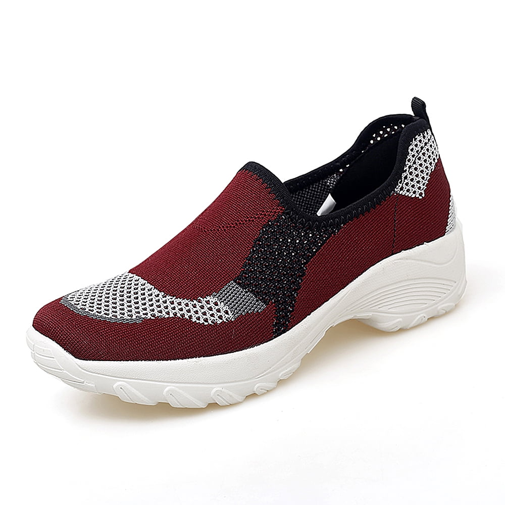 Walking Shoes Sock Sneakers Slip 