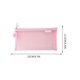 thumbnail image 1 of Estuche transparente de gran capacidad para colegio y exámenes - Bolsillo con cremallera de malla esmerilada con cierre seguro, organizador de papelería resistente al agua y duradero, 1 of 5