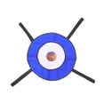 thumbnail image 3 of Parent-Child Interactive Toys, Cornhole Toy Accessories, Birthday Party Activity Blue, 3 of 9