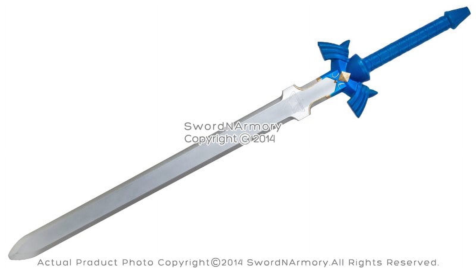 Munetoshi 41" Blue Legend of Zelda Foam Sword Hero Link Hylian Fantasy Katana Cosplay