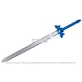 thumbnail image 2 of Munetoshi 41" Blue Legend of Zelda Foam Sword Hero Link Hylian Fantasy Katana Cosplay, 2 of 7