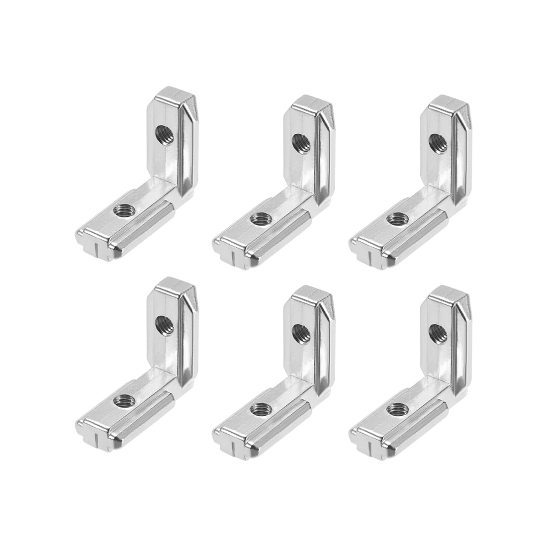 Uxcell Shelf Door 90 Degree Plastic Corner Braces 2 Holes Angle