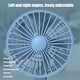 thumbnail image 4 of Ventilador, ventilador de techo, ventilador de escritorio, ventilador portátil, ventilador de carga telescópico plegable vertical, minimalista, mini ventilador de escritorio portátil, ventilador de do, 4 of 7