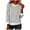 Fall Clothes White, variant on Ugly Christmas Sweaters for Women White Faux Fur Trim V Neck Shirt Dressy Funny Xmas Dots Printed Graphic Tops
