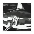 thumbnail image 2 of "Shark in Fauvism" - Canvas, 2 of 25