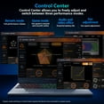 thumbnail image 6 of THUNDEROBOT Radiant 16 Laptop, 16" QHD+ 300Hz, Intel i9-14900HX, GeForce RTX 5060, 64GB DDR5 RAM, 2TB SSD, Wi-Fi 6, 6 of 7