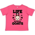 thumbnail image 3 of Inktastic Life is Better with Goats Boys or Girls Toddler T-Shirt, 3 of 5