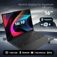 thumbnail image 3 of Lenovo ThinkPad E16 Ordinateur Portable Professionnel 16,0 Po Écran WUXGA (AMD Ryzen 7 7735U, 64 Go DDR5, SSD PCIe 2 To, AMD Radeon 660M, Clavier Rétroéclairé, Lecteur d'Empreintes Digitales, Thunderbolt 4, Win 11 Pro), 3 of 9