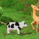 thumbnail image 3 of 3 animales diy creativo sala de estar animal PEQUEÑO decoraciones de madera TV gabinete decoración de escritorio, 3 of 6