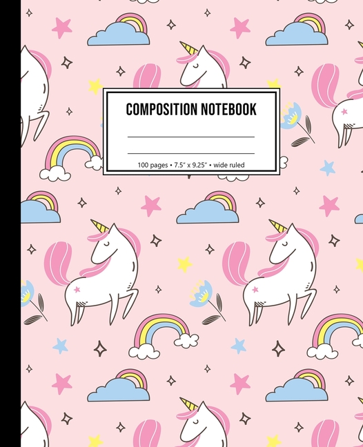 Cute Print Notebooks Composition Notebook Pink Unicorn Notebook For Cute Print Notebooks Composition Notebook Pink Unicorn Notebook For