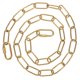 thumbnail image 1 of juego de cadena para luces colgantes, resistente, de hierro, con cerradura de conexión para uso doméstico y de oficina., 1 of 6