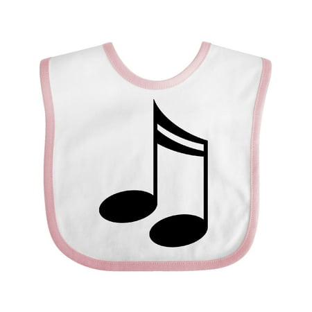 

Inktastic Music Notes for the Music Lover Gift Baby Boy or Baby Girl Bib