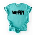 thumbnail image 3 of Wifey Skeleton Fall Shirt for Women Trendy Halloween Tee for Adults Seafoam Shirt Adult 2X-Large, 3 of 4