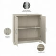 thumbnail image 4 of Bush Furniture Cabot Small Entryway Cabinet in Linen White Oak - Engineered Wood, 4 of 6