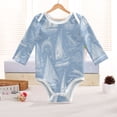 thumbnail image 5 of Ttddzy 100% Cotton Baby Bodysuits, Long sleeves with drop shoulders Design, Sailing Boat for 3-24M, 5 of 6