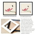 thumbnail image 4 of AJZIOJIRO 10x10 Picture Frames Square Pictures Frame Wooden Art Photo Frame 2IN1 Can Be Placed or Wall Hung Solid Wood Pictures Frame With Mats (Wood), 4 of 8