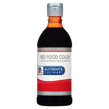 McCormick CULINARY Kosher Red Food Color, 16 fl oz Bottle