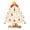 White, variant on SLYNSHome Mini Christmas Tree Tabletop Decorations,Wooden Xmas Tree with Ornaments Christmas Gifts for Holiday Home Party Supplies - Green
