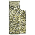 thumbnail image 2 of Yellow Leopard Print Pattern Toddler Nap Mats for Kids Preschool,Sleeping Mat Bag or Kids,Toddler Sleeping Bag,Toddler Nap Mat or Daycare, 2 of 6