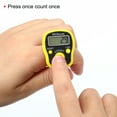 thumbnail image 5 of Finger Tally Counter 0-99999 5 Digital LED Display for Sports Counting, Yellow, 5 of 5