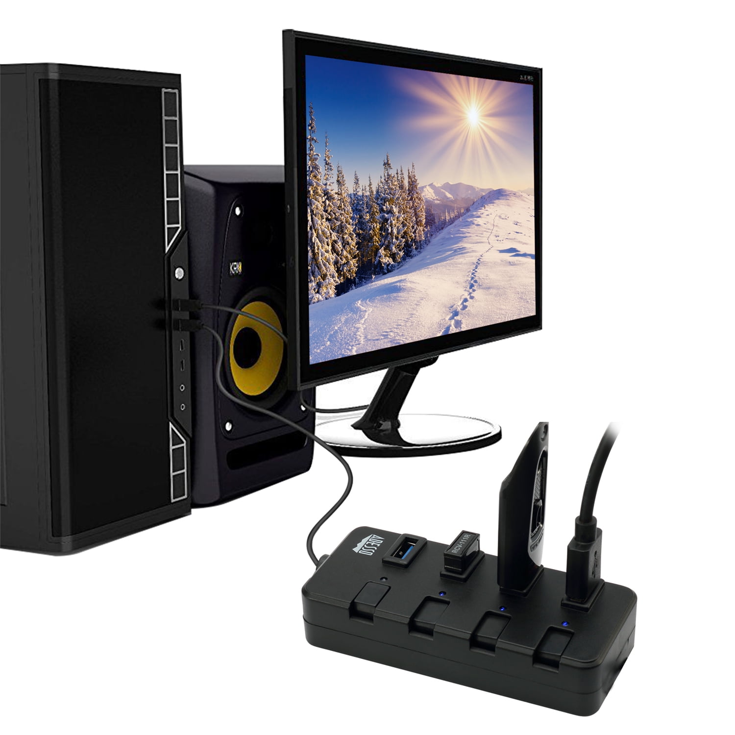 Adesso AUH-3040 - 4-Port USB 3.0 Hub