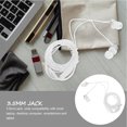 thumbnail image 4 of unbranded Auriculares in Ear Con Conector 35Mm Negro Para Laptop Teléfono Y Tablet Con Control De Volumen, 4 of 7