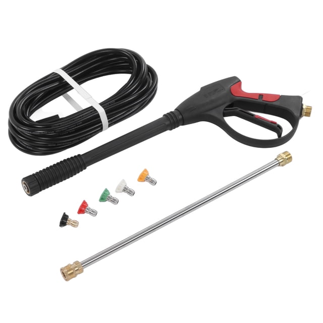 Car High Pressure Washer 4000PSI Portable Power Cleaner with Extension Wand 5 Nozzle Tips for Auto