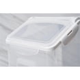 thumbnail image 4 of HANAMYA 15L Rice Storage Container with Wheels and Measuring Cup, Clear, 4 of 15