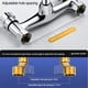 thumbnail image 2 of High Pressure Brass Kitchen Sink Faucet Mixer Degree Swivel Double Hole Cold And Hot Water Basin Faucet Kitchen Tools, 2 of 9
