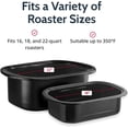 thumbnail image 3 of PanSaver Electric Roaster Liners 350°F 16-22 qt Electric Rotisserie & Roaster, 3 of 4