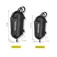 thumbnail image 1 of 3L Large-Size Handlebar Storage Bag for Electric Bicycles & Scooters - EVA Hard Shell Protection, Foldable Design, Durable Material, Easy Access - Versatile Cycling Gear (Black), 1 of 6
