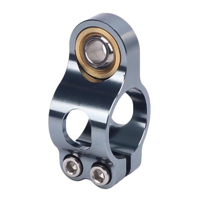 Motorcycle Damper Fork Bracket Support Holder CNC Anodized Vibrations Reduction Lightweight Steering Damper Fork Frame Mounting Clamp