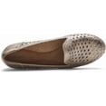 thumbnail image 3 of Cobb Hill Maiika Woven Slip On Women's Metallic Flats 6.5M, 3 of 5