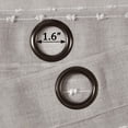 thumbnail image 4 of Lush Decor, Paire de Rideaux de Fenêtre Texturés Grommet Gris, 84 "x 38", 4 of 5