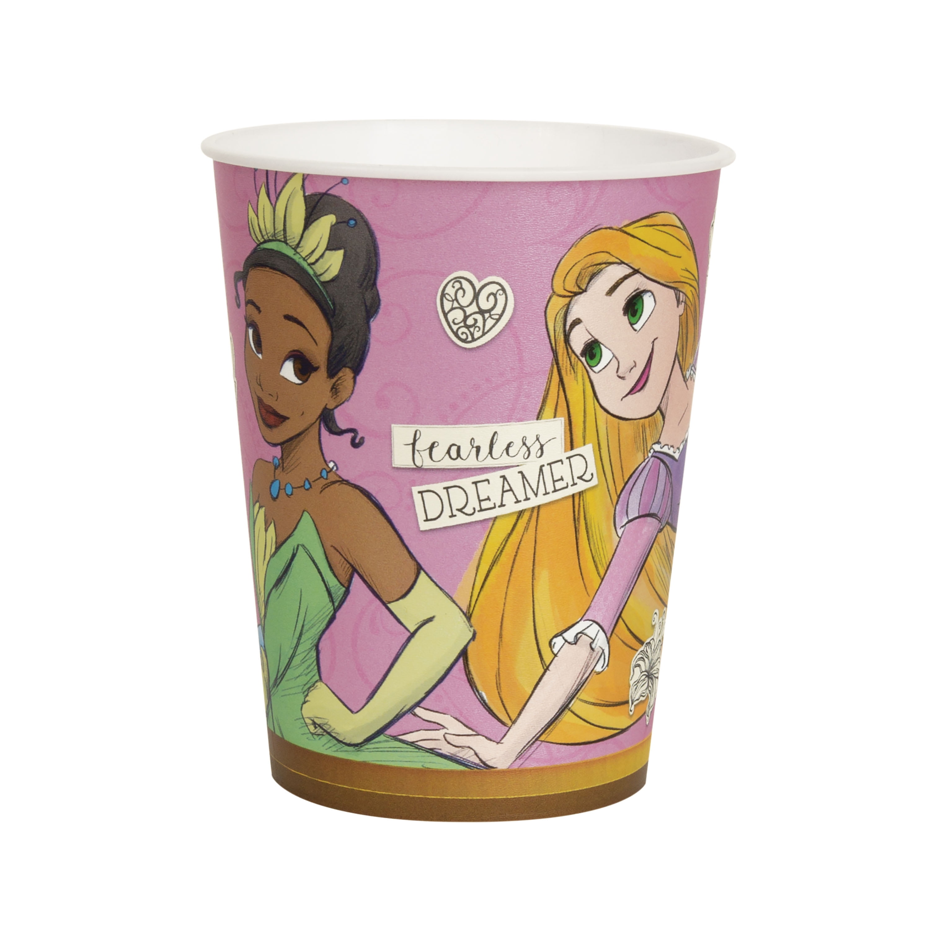 16oz Disney Princesses Birthday Party Plastic Loot Treat Favorcup 6 Cups 
