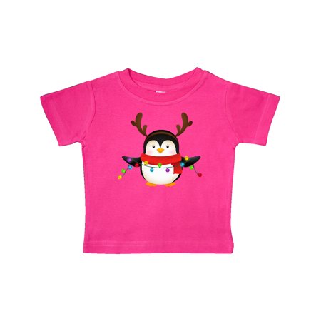 

Inktastic Penguin Xmas Gift Baby Boy or Baby Girl T-Shirt