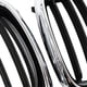 thumbnail image 5 of Car Chrome+Matte Black Front Kidney Grilles for BMW E36 3 Series, 5 of 5