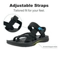 OutPro Hiking Sandals for Womens Comfortable Walking Flip Flop Sandals