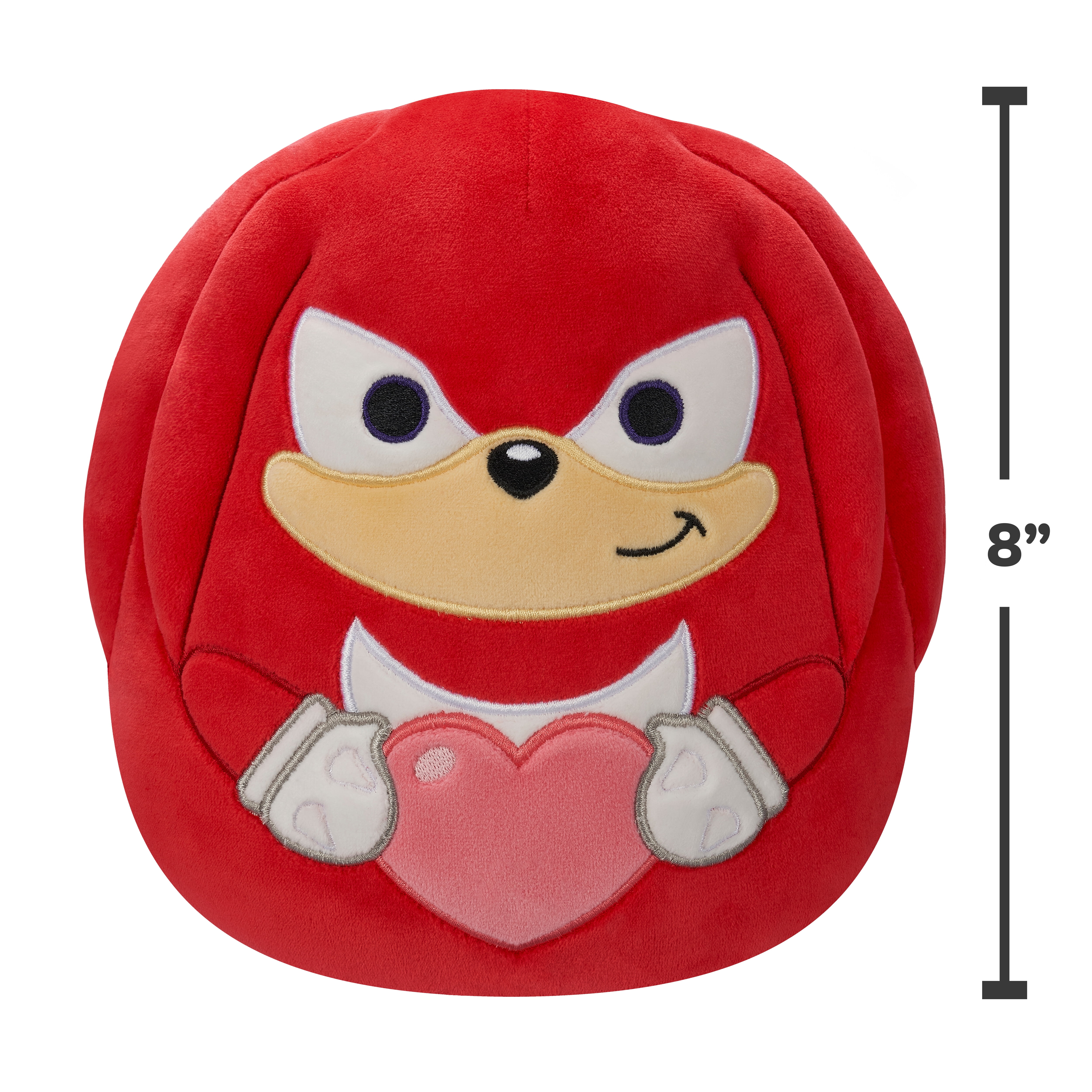 Squishmallows Original 8 inch “Sonic The Hedgehog” Knuckles Holding Heart  Childs Ultra Soft Plush (图2) Squishmallows Original 8 inch “Sonic The Hedgehog” Knuckles Holding Heart  Childs Ultra Soft Plush (图2)