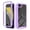 Purple, variant on TECH CIRCLE For iPhone 7 / 8 / SE Case with Built-in Screen Protector,Full Protection Rugged Drop Shockproof Rubber Hybrid Anti-Scratch Crystal Clear Phone Case for Apple iPhone 7 / 8 / SE 4.7",Purple