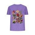 thumbnail image 2 of Aloohaidyvio Graphic T Shirts for Women,2024 Women's Summer Boho Floral T Shirt Cute Vintage Graphic Loose Tees Spring Crew Neck Short Sleeve Casual Tops, 2 of 4
