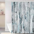 thumbnail image 2 of Yellow Shower Curtain for Bathroom Abstract Yellow Gray Watercolor Shower Curtain Set with Hooks Contemporary Oil Panting Fabric Waterproof Shower Curtains 72x72inches, 2 of 6