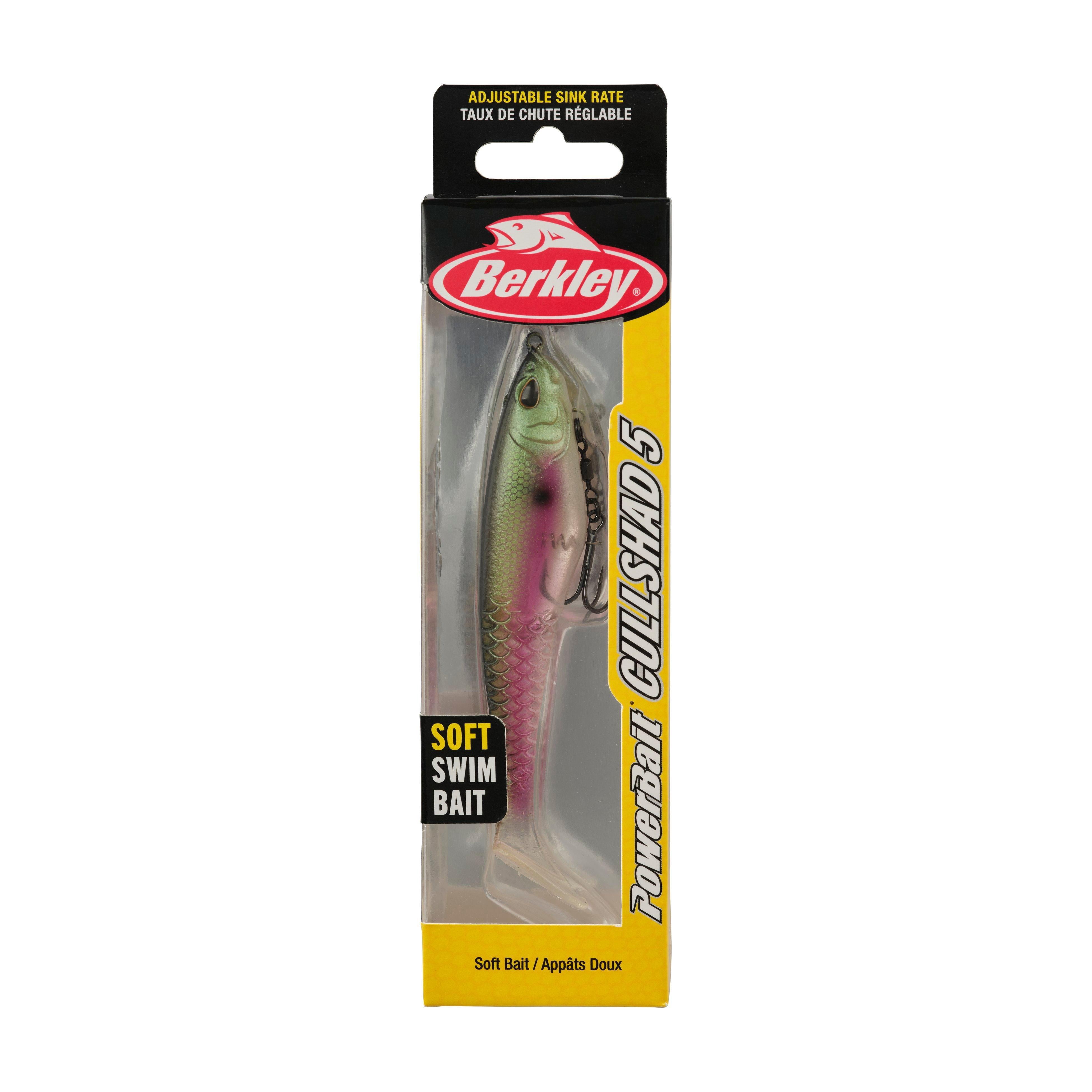 Berkley PowerBait® CullShad, 5 in, Green Gizzard