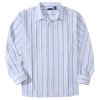 George - Big Men's Blue Chip Stripe Poplin Shirt