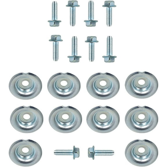 OTTULUR 10x STAINLESS Skid Plate Washer Polaris 7556065 ATV UTV Ranger Rzr Ace Genera